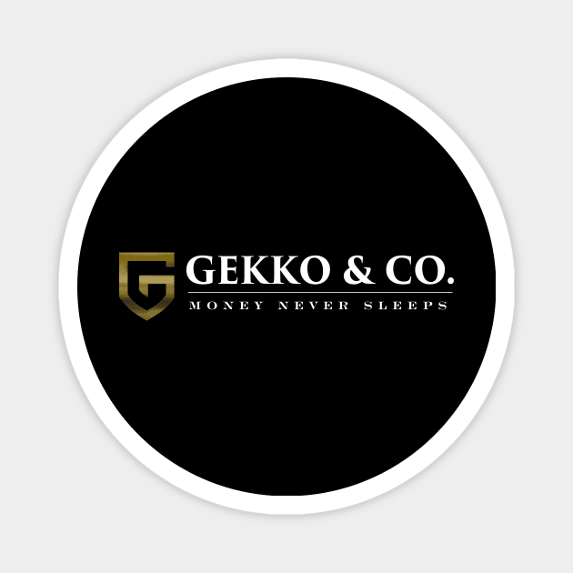 Gekko and Co Magnet by MindsparkCreative